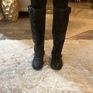 Black breckelle zipper boots size 9